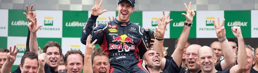 Vettel, tricampen mundial