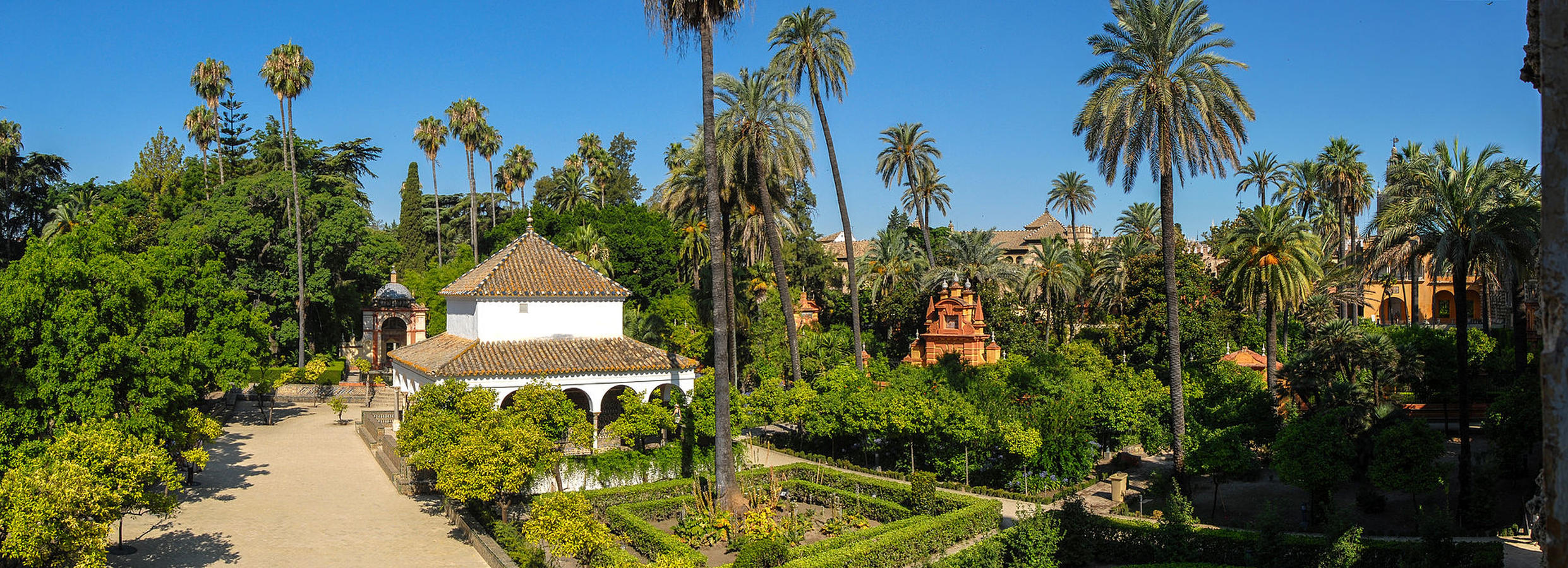 Jardines de los Reales Alcázares de Sevilla