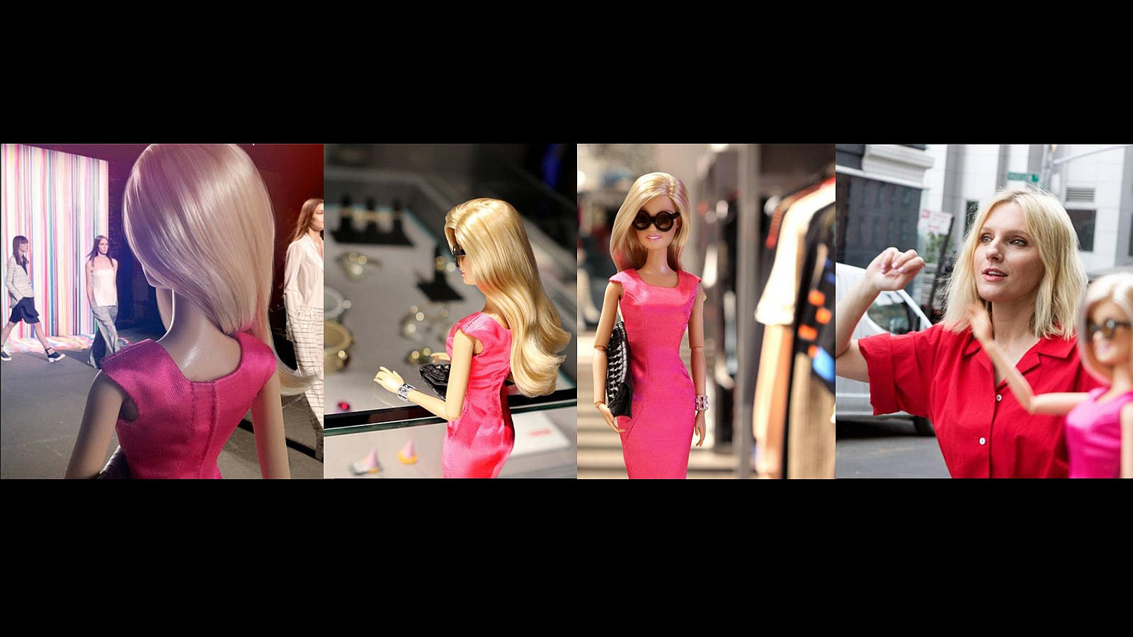 En su último día en la Gran Manzana, Barbie aprovecha para hacer una compras y saludar a una compañera entre shows