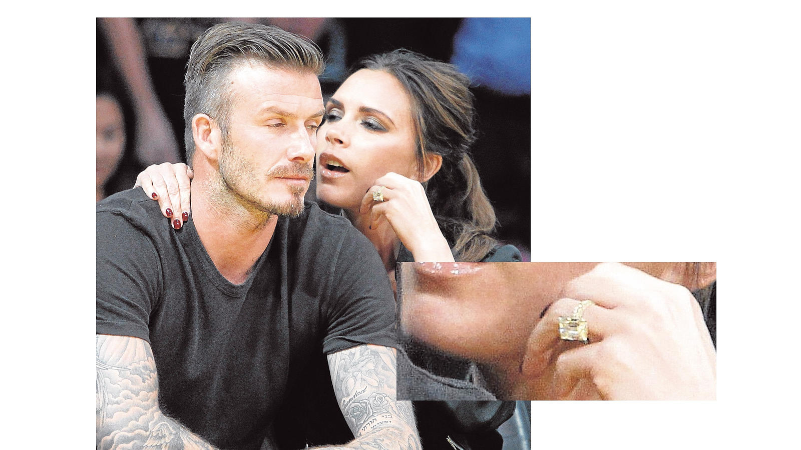 Con un anillo de 3 quilates valorado en unos 890.000 euros se comprometieron en 1998 Victoria y David Beckham
