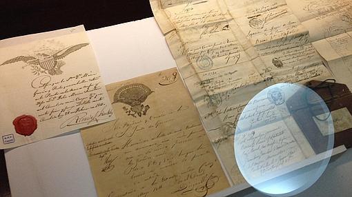 Pasaportes que se conservan en el Archivo