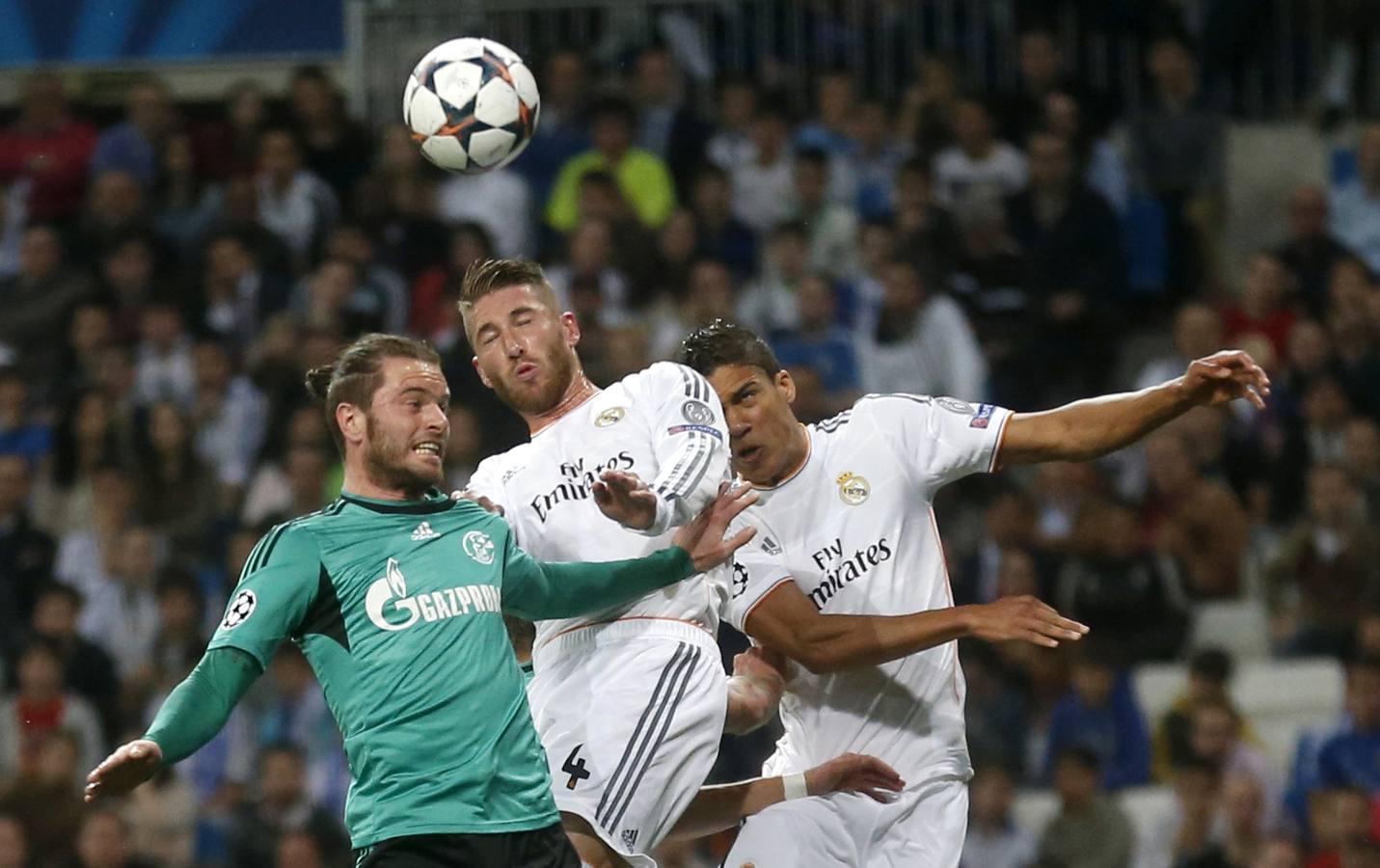 El Real Madrid-Schalke, en imágenes