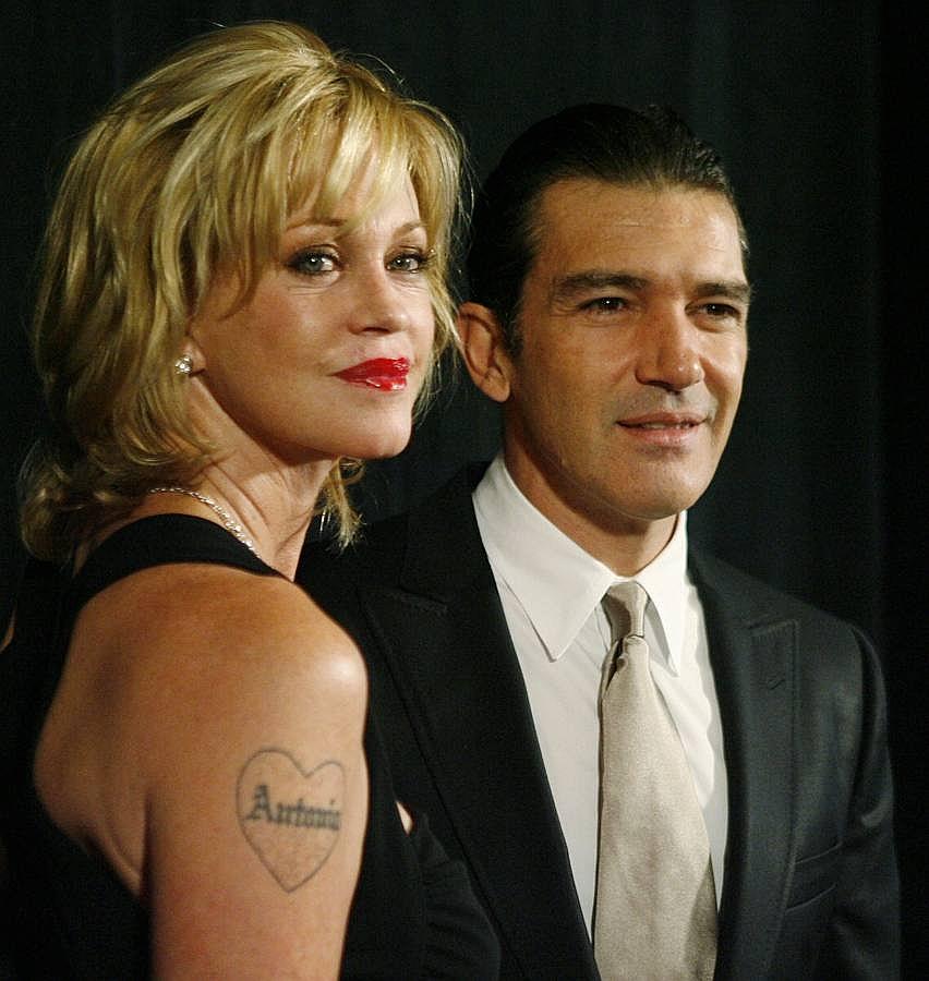 Antonio Banderas y Melanie Griffith, 18 años de matrimonio