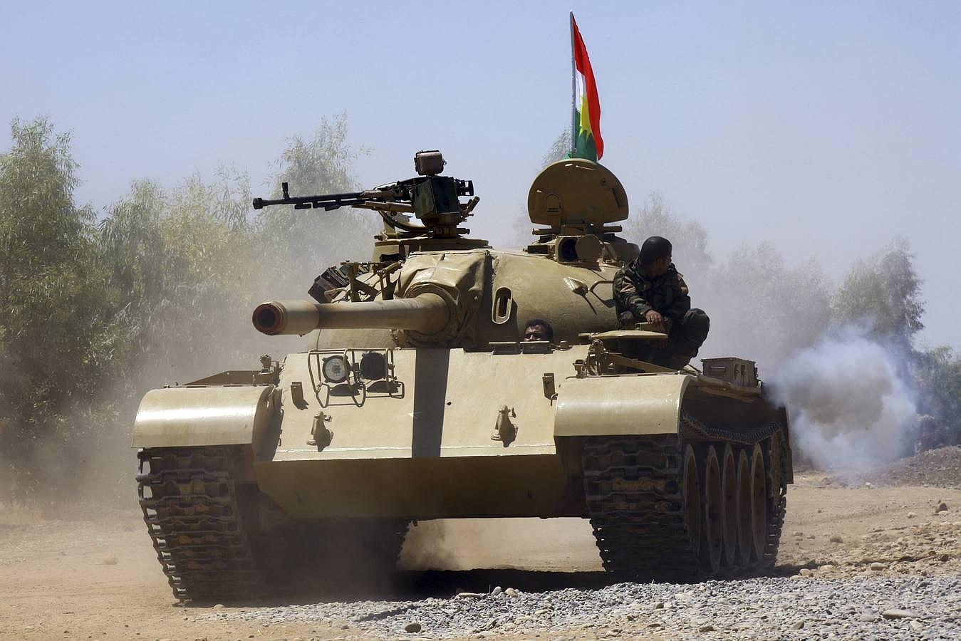Las fuerzas de los kurdos no son suficientes para contener a los yihadistas