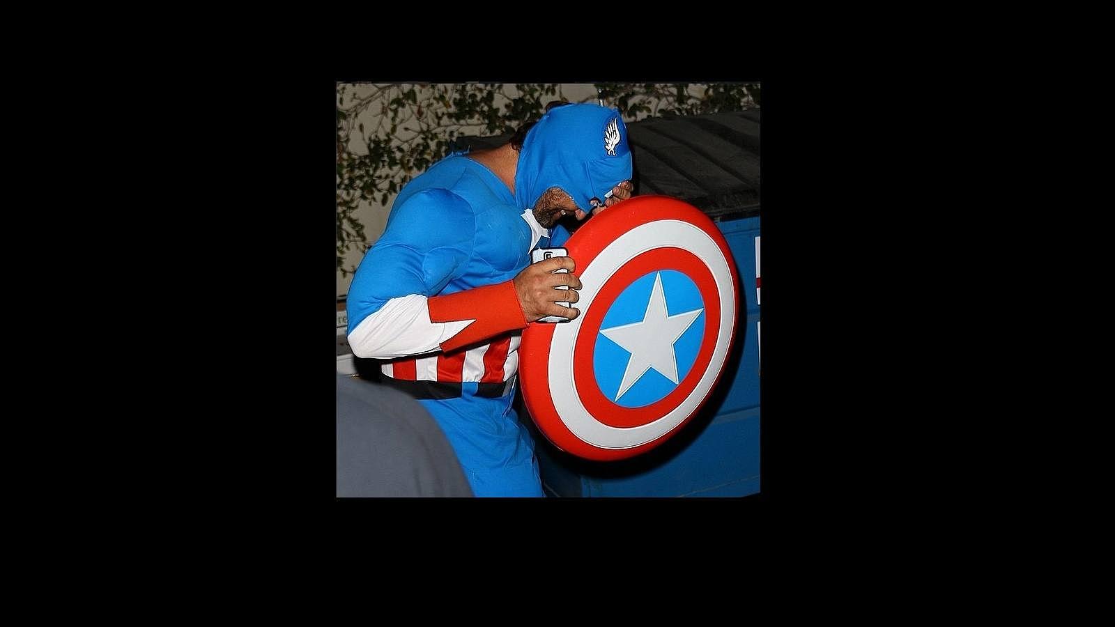 Gerard Butles, a lo Capitán América