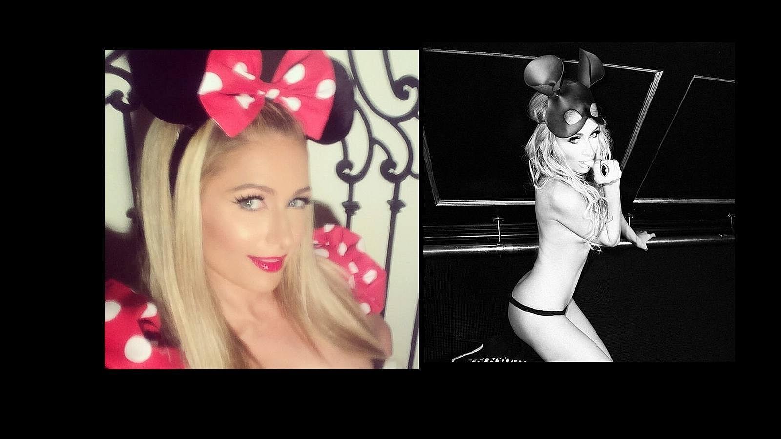 El personaje elegico por Paris Hilton fue Minnie Mouse