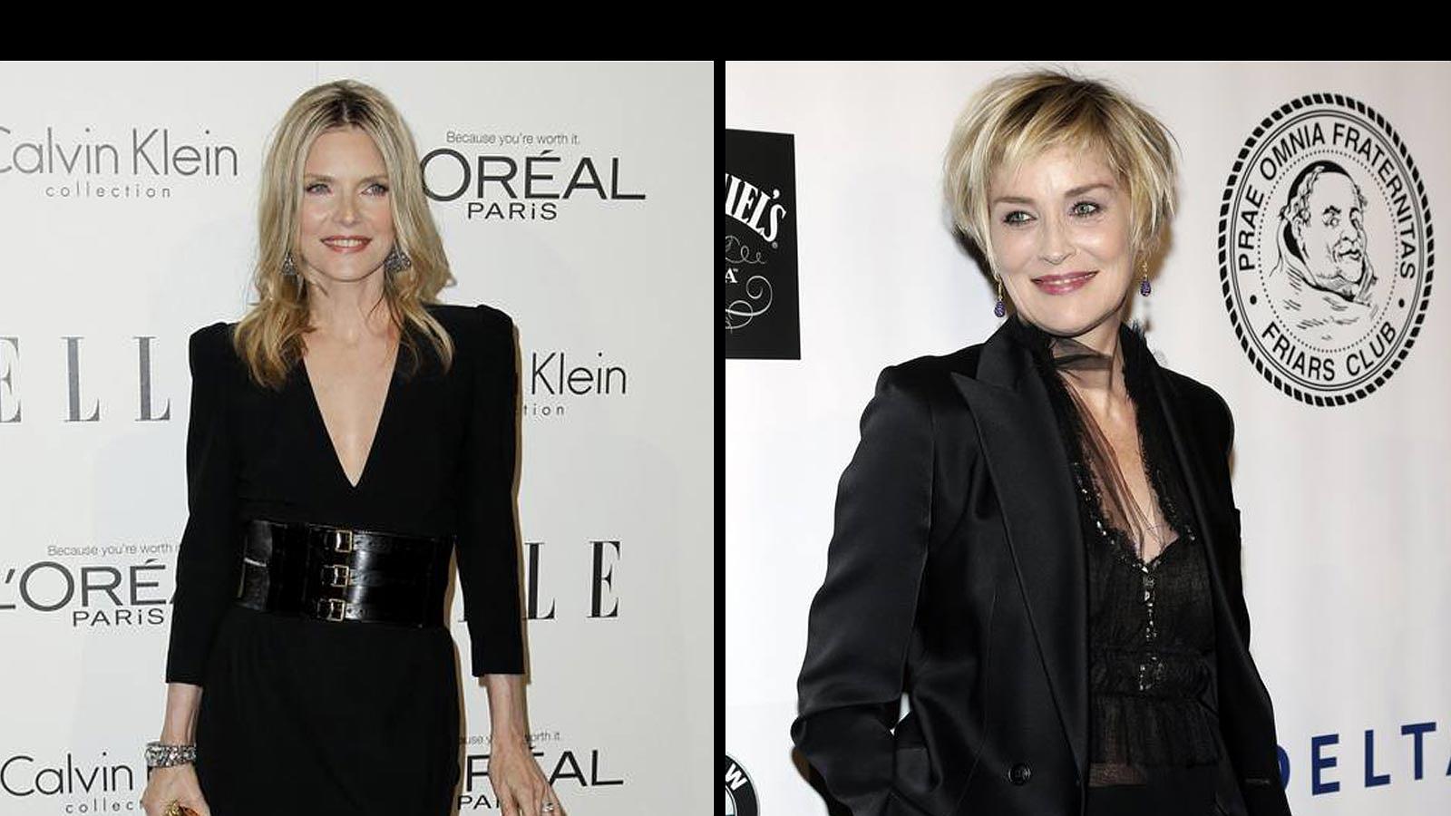 Michelle Pfeiffer y Sharon Stone