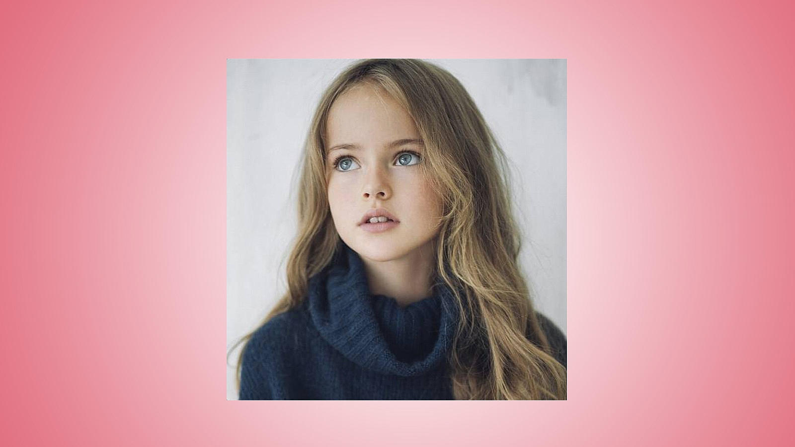 La pequeña Kristina ya ha hecho su aparición en la portada de Vogue Bambini, una publicación de Vogue Italia dedicada a los niños