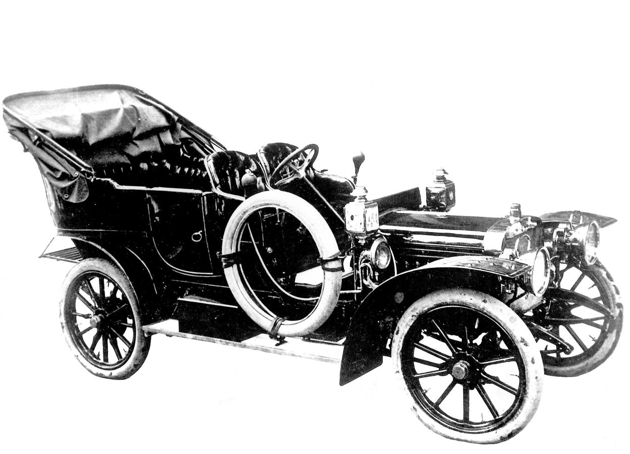 Un modelo Hispano Suiza de 1906