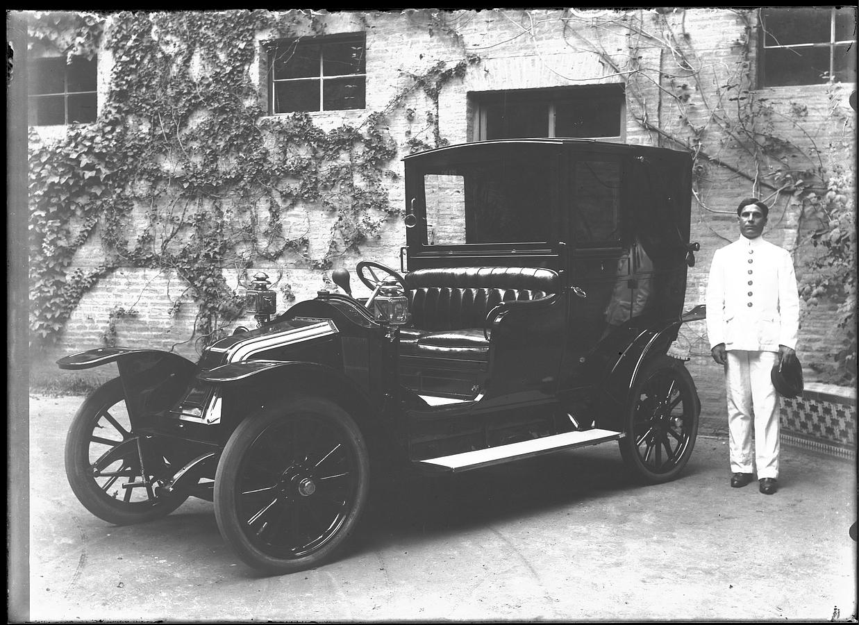 Automóvil del Conde de Aguiar, en 1910