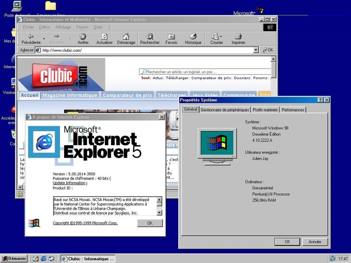 Windows 98 Second Edition: Una edición continuísta, que renovaba el explorador de Internet y el reproductor multimedia