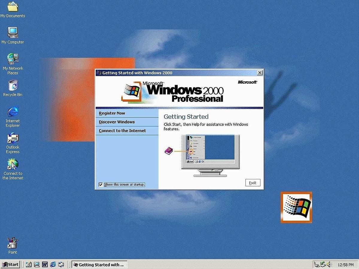 Windows 2000: El padre de toda la generación Windows actual, es la base de todos los desarrollos posteriores