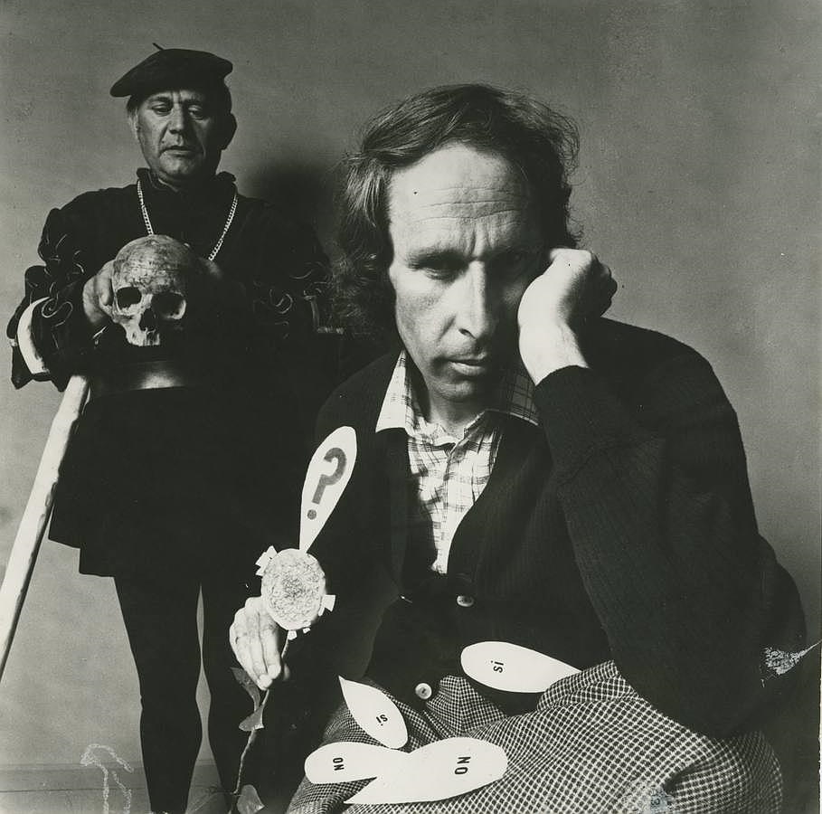 Septiembre de 1974. Alberto Schommer en un autorretrato en la última foto de la serie psicológica 