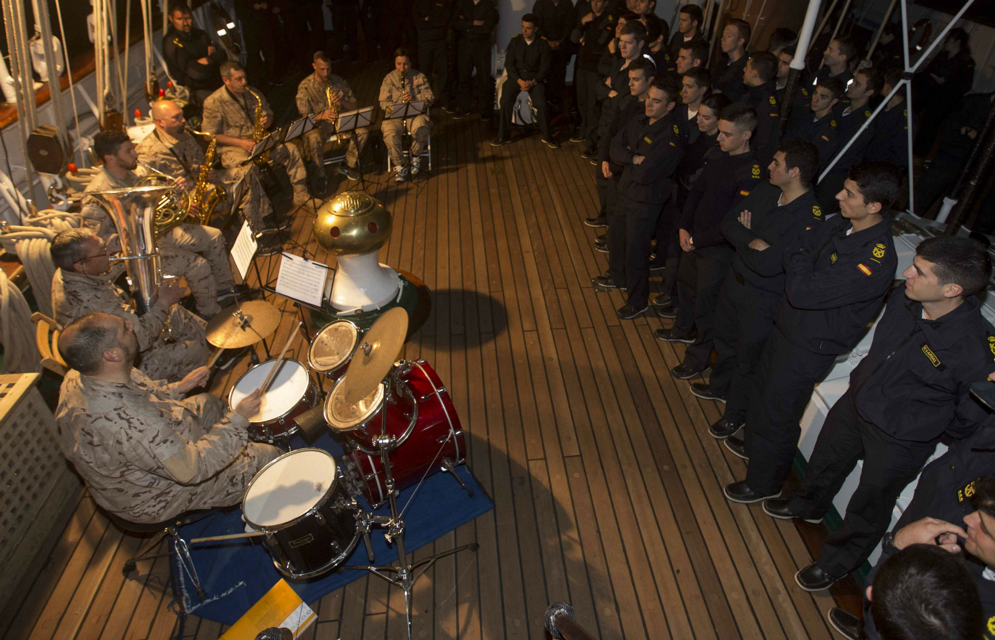 La banda sonora del Juan Sebastián de Elcano