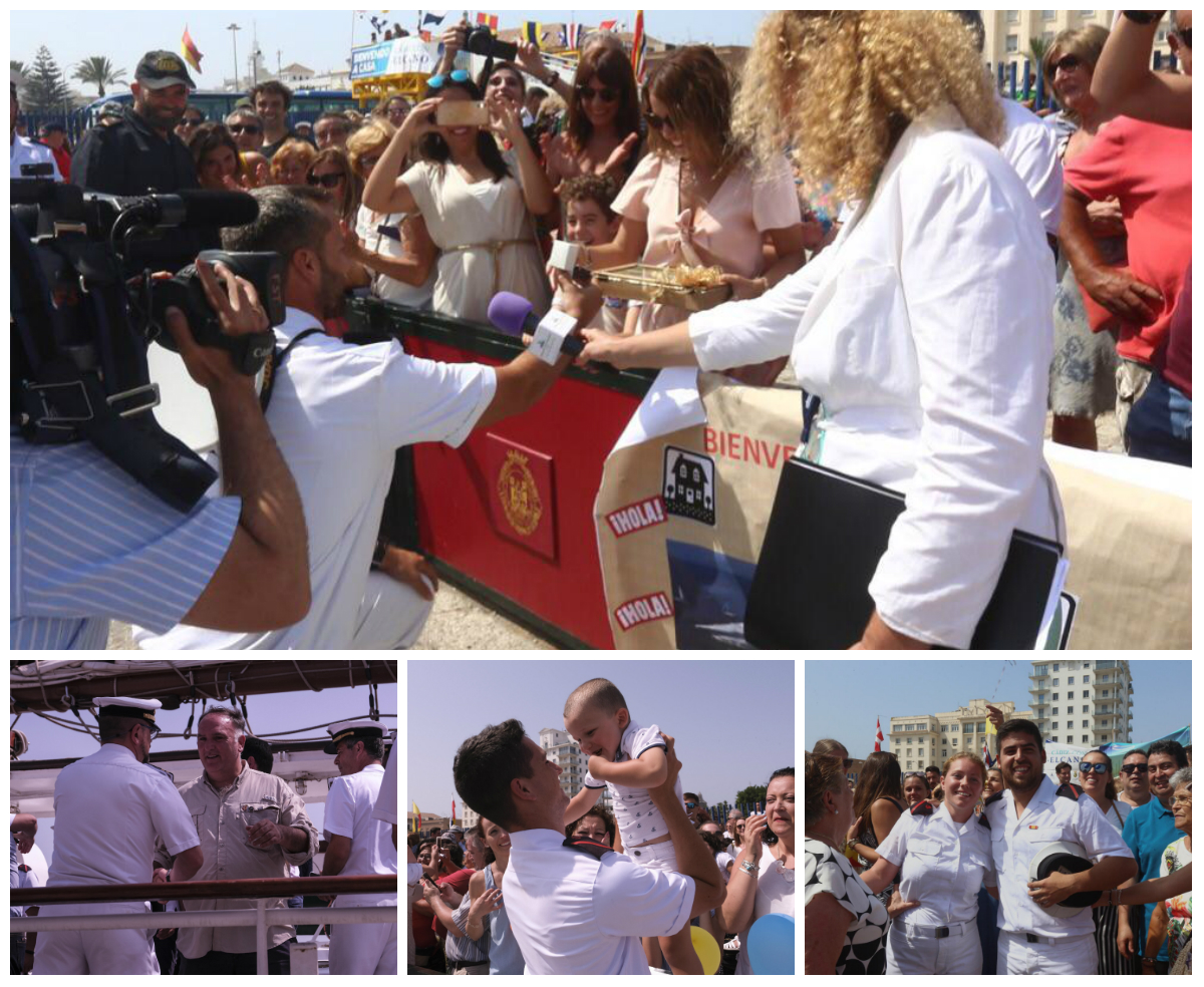 Las historias de Elcano: cocineros estrella, peticiones de mano, consuegros que se conocen y niños que vuelven hombres