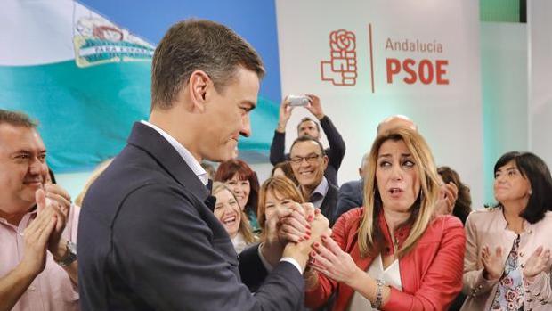 Pedro Sánchez apoyará a Susana Díaz en sólo dos actos, en Cádiz y en Málaga.